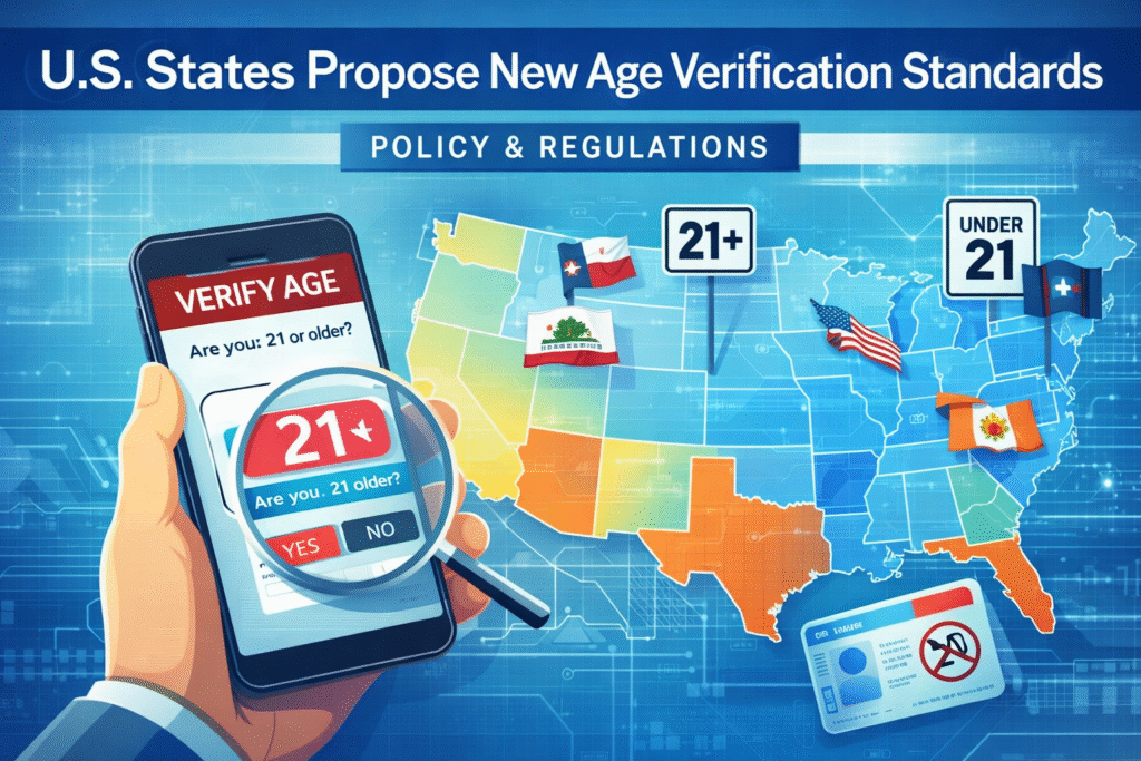Several U.S. States Propose New Age-Verification Standards for Online Platforms