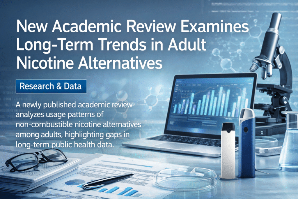 New Academic Review Examines Long-Term Trends in Adult Nicotine Alternatives