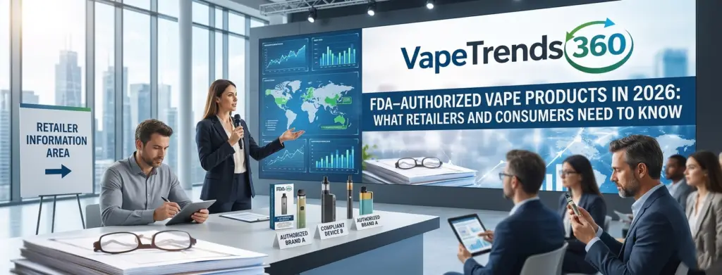 FDA‑Authorized Vape Products in 2026: What Retailers and Consumers Need to Know fda authorized vape products in 2026 what retailers and consumers need to know