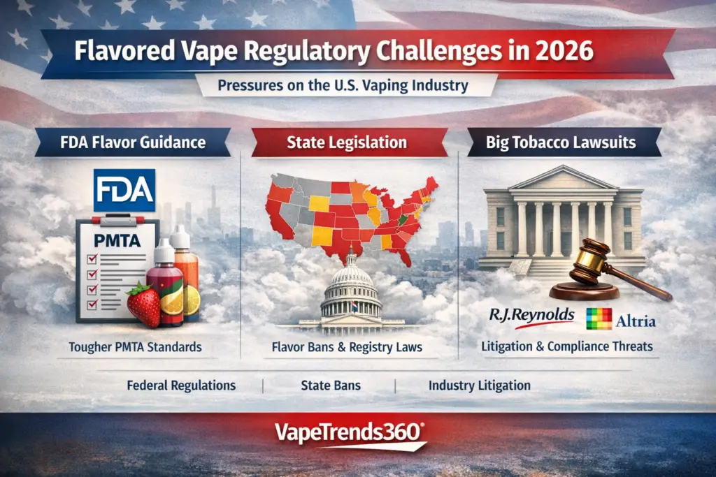 Flavored Vape Regulations 2026: FDA Guidance, State Bans, and the RJ Reynolds Legal Threat flavored vape regulations 2026 fda guidance, state bans & legal pressure explained