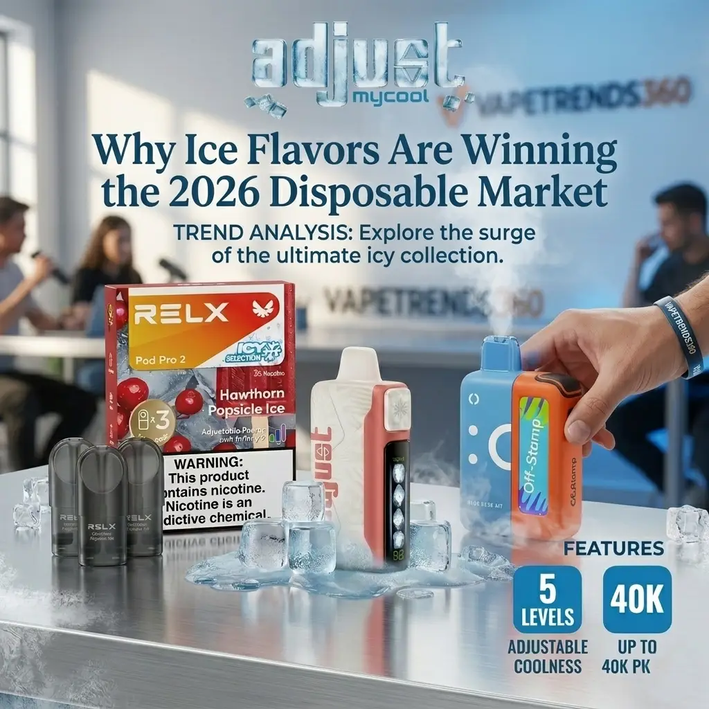 why ice flavors are winning the 2026 disposable market