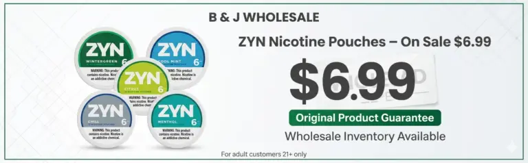 zyn nicotine pouches on sale