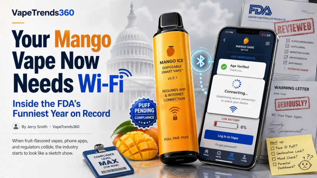 your mango vape now needs wi fi inside the fda’s funniest year on record