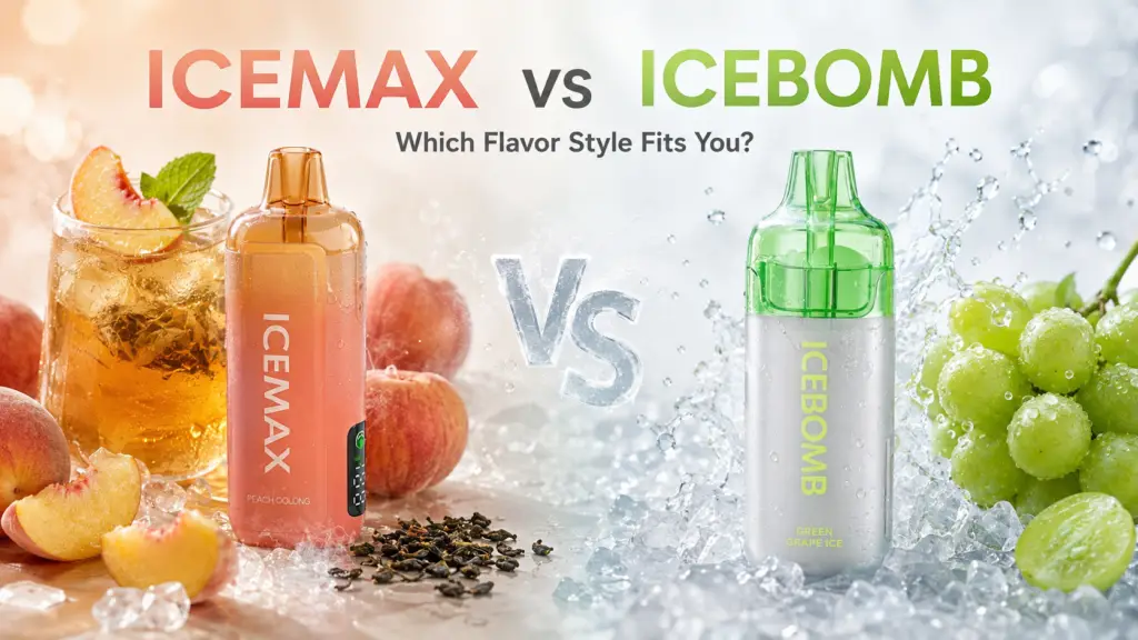 ICEMAX vs IceBomb Same Product Line Different Nicotine 2026 | VapeTrends360